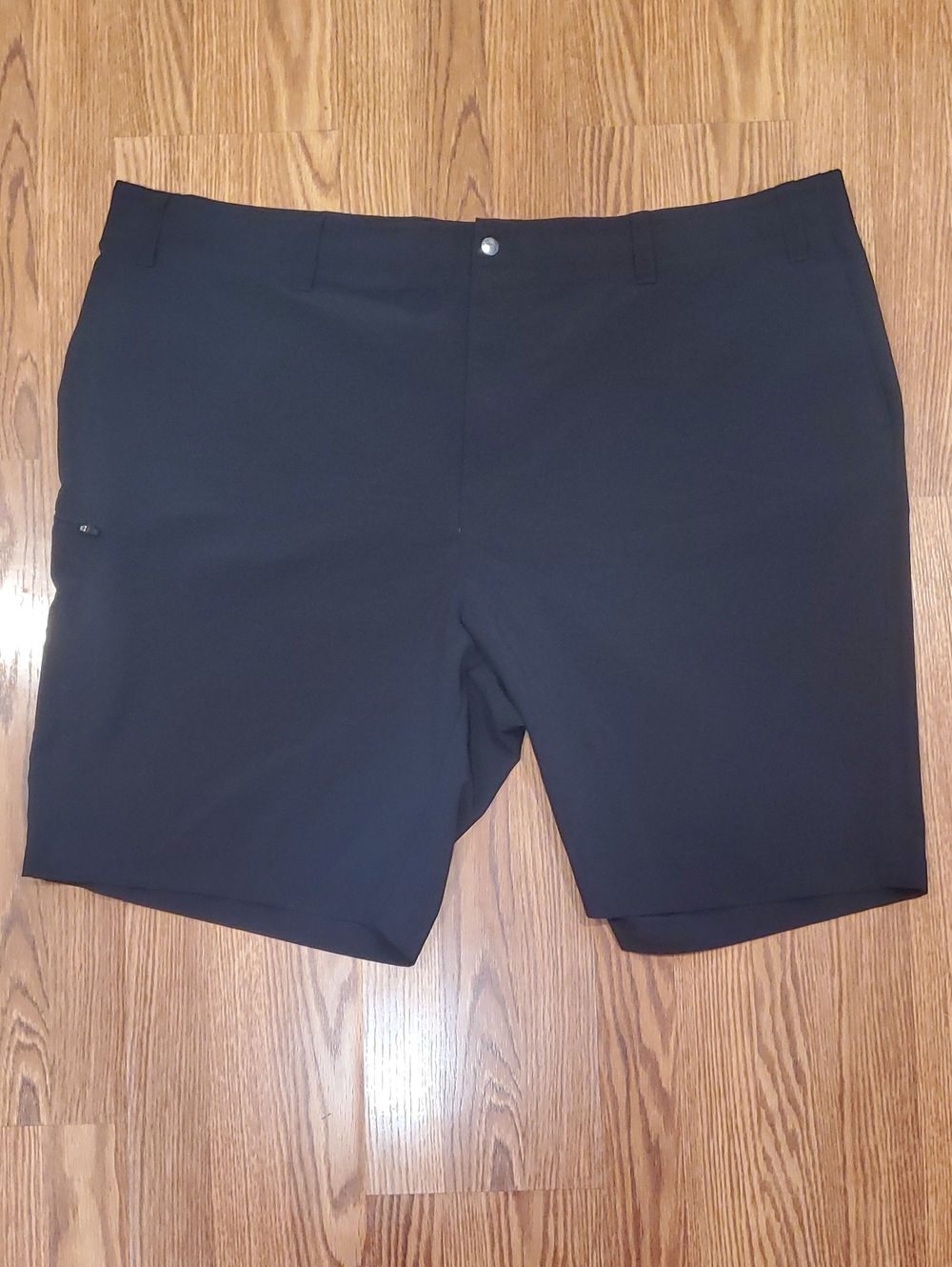 Callaway Men's Black Flat Front Golf Shorts